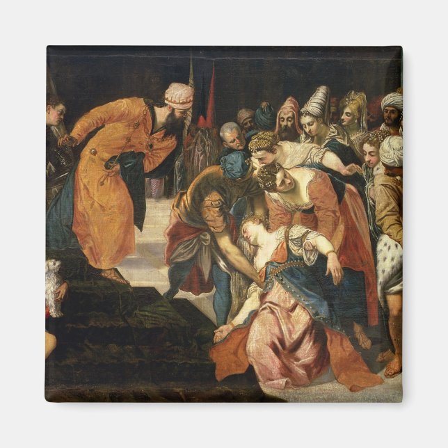 Aimant Esther devant Ahasuerus, 1548 (Devant)
