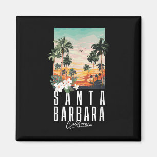 Aimant Esthétique de la plage de Californie Santa Barbara