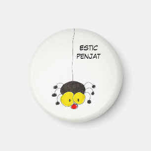 Aimant « estic penjat ».