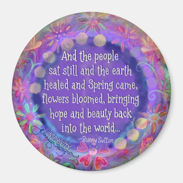 Aimant "Et le peuple s'assoit encore" Inspiritisme (Devant)