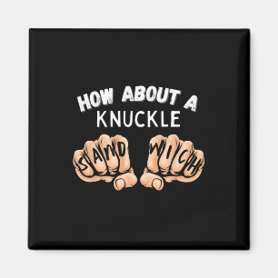 Aimant Et Un Sandwich Knuckle - Poignard De Boxe
