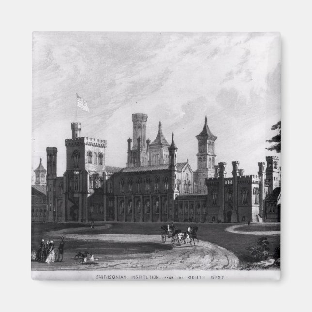 Aimant Établissement Smithsonian du Sud-Ouest (Devant)