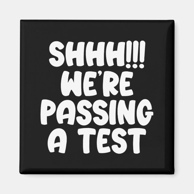 Aimant Étaient Ping A Test Funny Test Jour 2024 Test Teac (Devant)