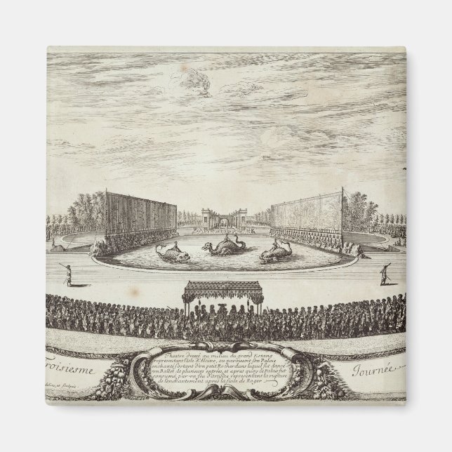 Aimant Etape sur le Grand Étang représentant (Devant)