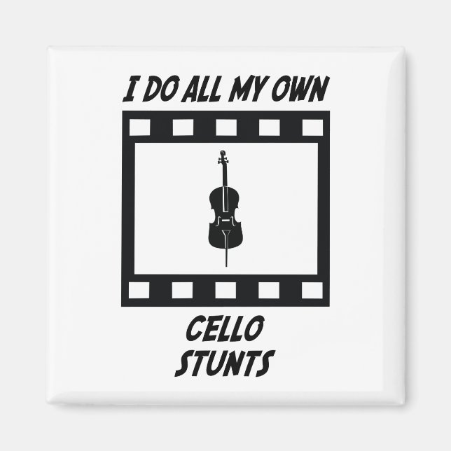 Aimant Étapes du cello (Devant)