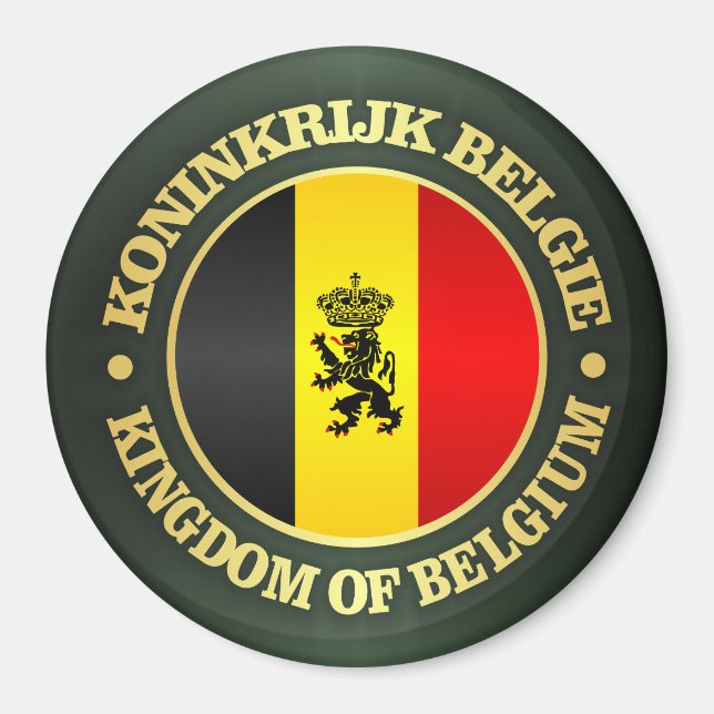 Aimant État belge signataire (Devant)