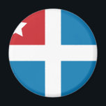 Aimant État crétois, Grèce<br><div class="desc">État crétois,  Grèce. Parfait pour tous ceux qui aiment l'Etat crétois. Nous avons d'autres drapeaux grecs et des drapeaux de l'État crétois,  des symboles de l'État crétois et des armoiries de l'État crétois. C'est une excellente façon de montrer votre fierté d'État crétois. Meilleur drapeau de Grèce,  meilleure qualité toujours.</div>