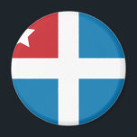 Aimant État crétois, Grèce<br><div class="desc">État crétois,  Grèce. Parfait pour tous ceux qui aiment l'Etat crétois. Nous avons d'autres drapeaux grecs et des drapeaux de l'État crétois,  des symboles de l'État crétois et des armoiries de l'État crétois. C'est une excellente façon de montrer votre fierté d'État crétois. Meilleur drapeau de Grèce,  meilleure qualité toujours.</div>