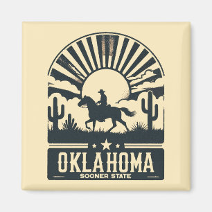 Aimant État d'Oklahoma Sooner