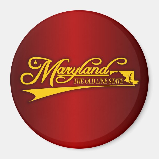 Aimant État du Maryland (Devant)