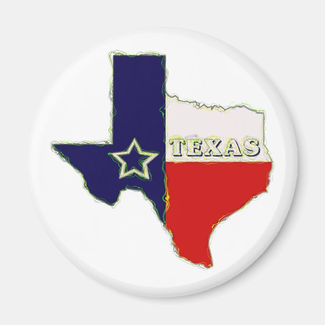 AIMANT ÉTAT DU TEXAS (Devant)