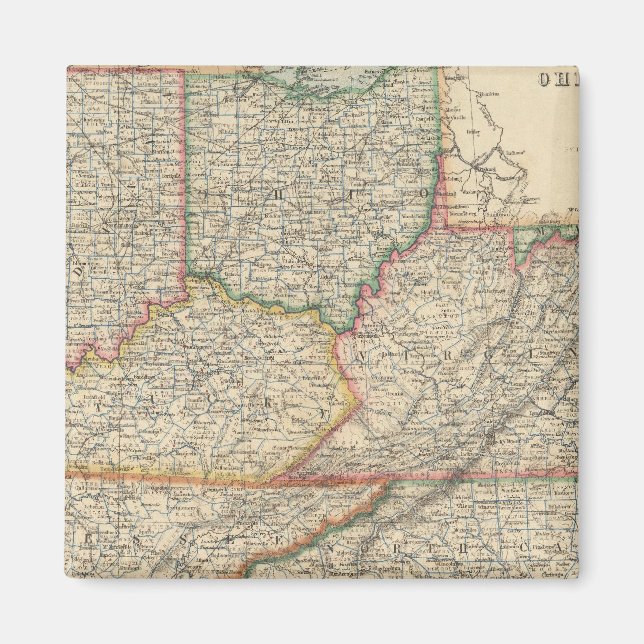 Aimant États du Delaware et du Maryland (Devant)