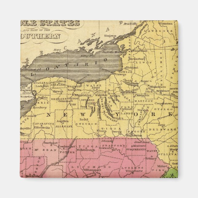 Aimant États du Moyen-Orient 3 (Devant)