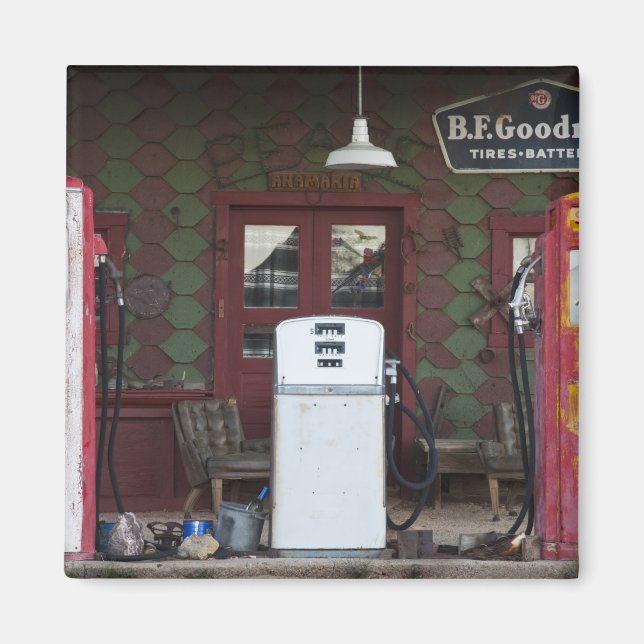 Aimant États-Unis, Arizona. Chlorure ville fantôme, vieux (Devant)