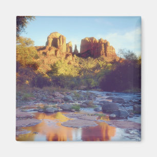 Aimant États-Unis, Arizona, Sedona. Cathedral Rock se ref