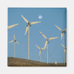 Aimant États-Unis, Californie, Altamont Pass, générateurs