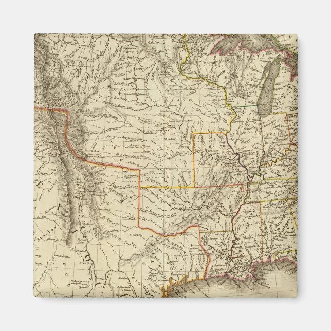 Aimant États-Unis, Canada (Devant)