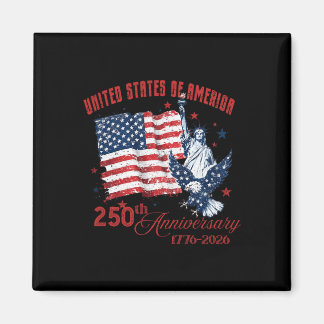 Aimant États-Unis D'Amérique 250e Anniversaire 1776-20