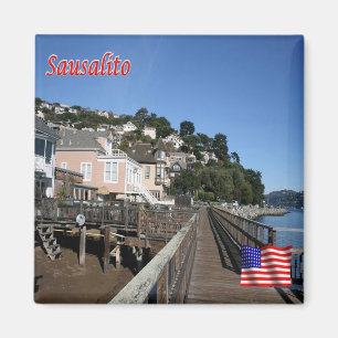 Aimant États-Unis d'Amérique - Promenade de Sausalito