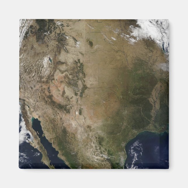 Aimant États-Unis du centre et de l'ouest (Devant)