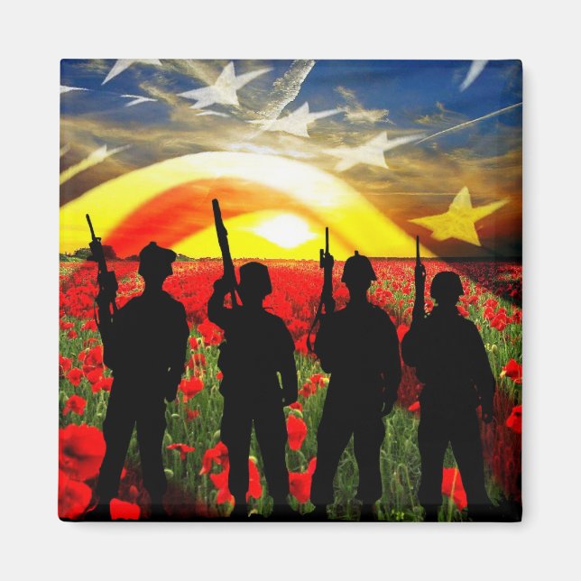 Aimant États-Unis en honneur (Devant)