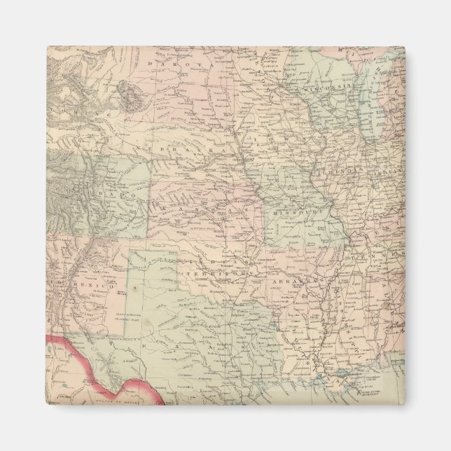 Aimant États-Unis et territoires 2 (Devant)