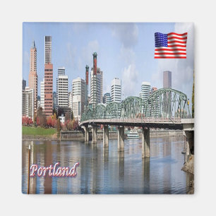 Aimant États-Unis - États-Unis d'Amérique - Oregon - Port