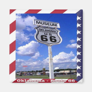 Aimant États-Unis - États-Unis d'Amérique - Route 66 O