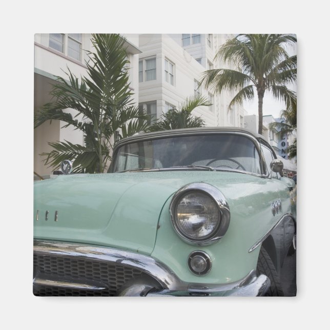 Aimant États-Unis, Floride, Miami Beach : South Beach, 19 (Devant)
