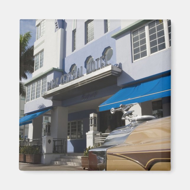 Aimant États-Unis, Floride, Miami Beach : South Beach, Ar (Devant)