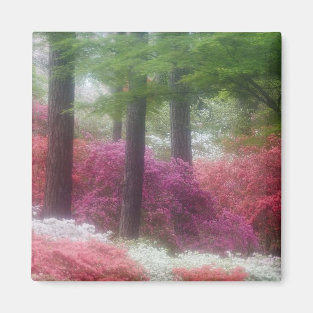Aimant États-Unis ; Géorgie ; Pine mountain. Azalées à (Devant)