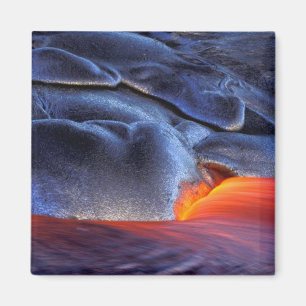Aimant États-Unis, Hawaii, Big Island, Kilauea, Volcanoe