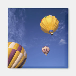 Aimant États-Unis, Idaho, vallée de Teton. Ballons à air