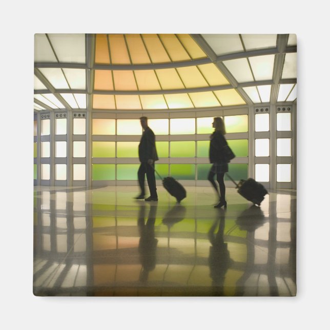 Aimant États-Unis, Illinois, Chicago : O'Hare Internation (Devant)