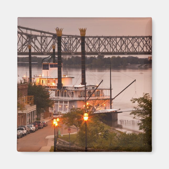 Aimant États-Unis, Mississippi, Natchez. Natchez Under th (Devant)