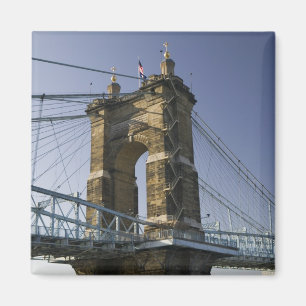 Aimant États-Unis, Ohio, Cincinnati : Roebling Suspension