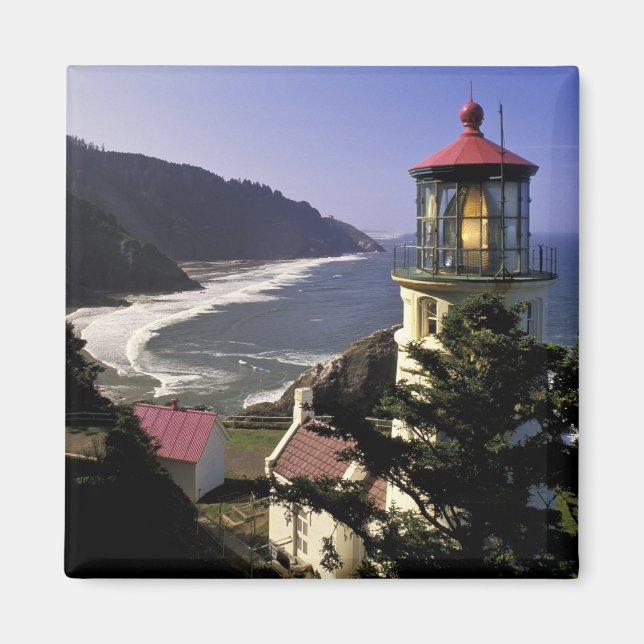 Aimant États-Unis, Oregon, Florence. Phare de Heceta Head (Devant)