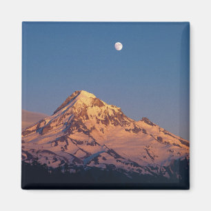 Aimant États-Unis, Oregon, mont Hood. Le coucher de solei