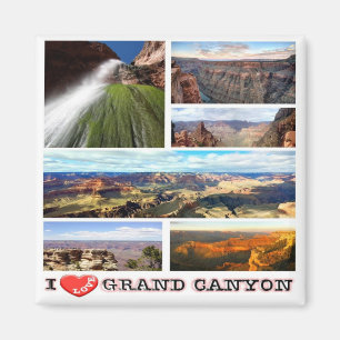 Aimant États-Unis Parc national du Grand Canyon - I Love