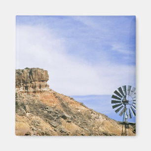 Aimant ÉTATS-UNIS, Texas Moulin à vent et falaises de Pal
