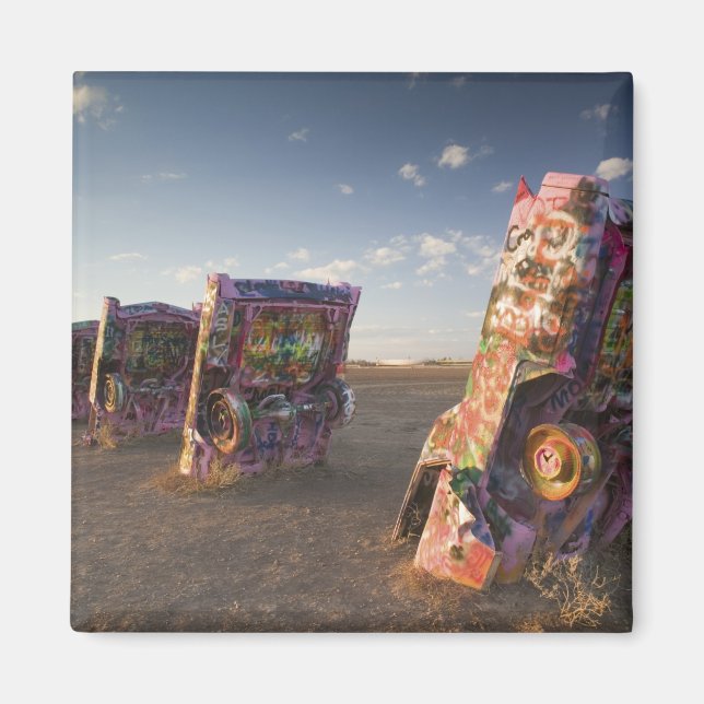 Aimant États-Unis, TEXAS, région de Panhandle, Amarillo : (Devant)