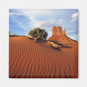 Aimant États-Unis, Utah, Monument Valley. Le vent crée
