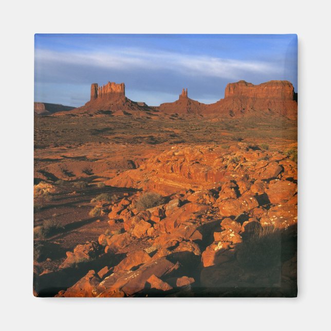 Aimant États-Unis, Utah, Monument Valley. Lumière du couc (Devant)