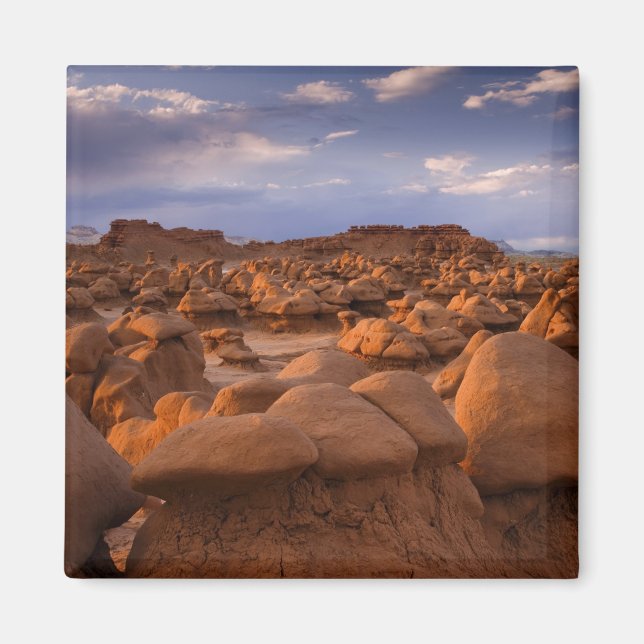 Aimant États-Unis; Utah. Vue du parc d'État de Goblin Val (Devant)