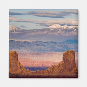Aimant États-Unis, Utah. Vue panoramique sur les montagne