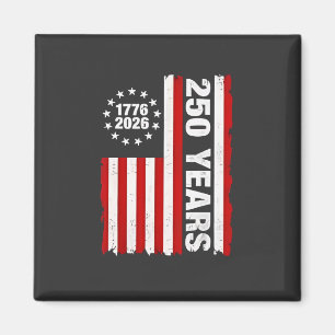 Aimant États-Unis vintages Semiquincentennial 250e Annive