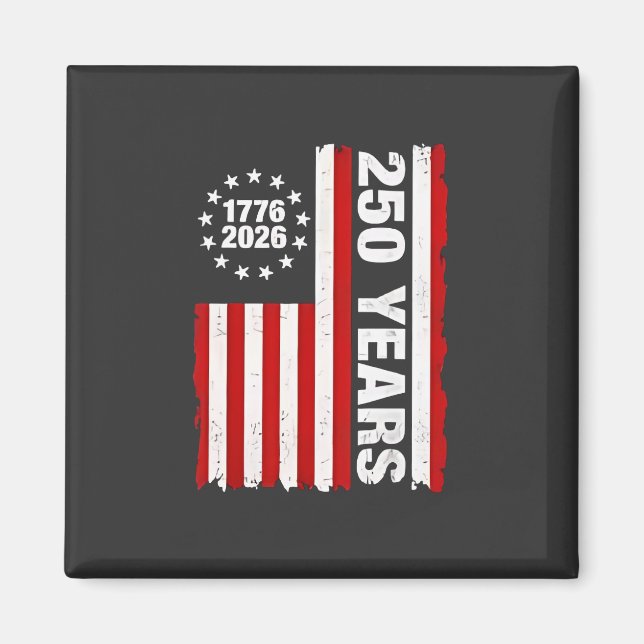 Aimant États-Unis vintages Semiquincentennial 250e Annive (Devant)