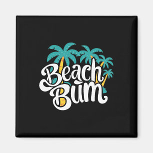 Aimant Été de fainéant de plage Sableux Océan Vibes Et Va