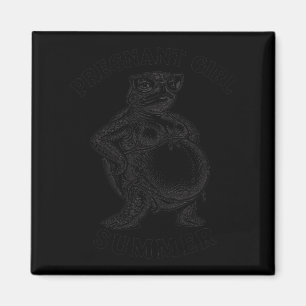 Aimant Été Tortue Drôle Grossesse Fille Enceinte