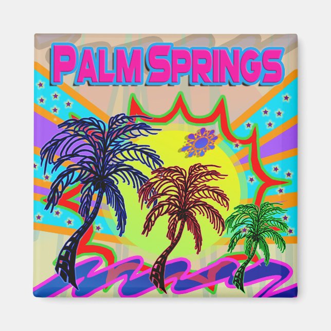 Aimant éternel Palm Springs (Devant)